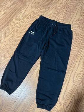Under Armour Black Logo Jogger Sweatpants